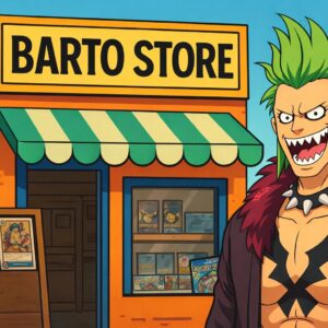 Ilustración de la fachada de Barto Store